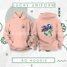 Áo Hoodie Hồng Cam Sữa